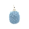 Chenier Coral Fleece Hedgehog Hand Towels, Kanglewu Cartoon Animal Hanging thickened hand towels wholesale Item Picture